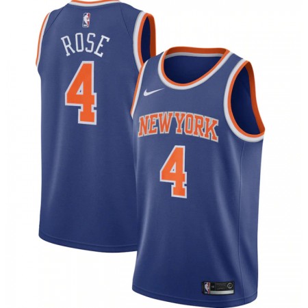 Dres New York Knicks Derrick Rose 4 Nike 2022-23 Icon Edition Swingman